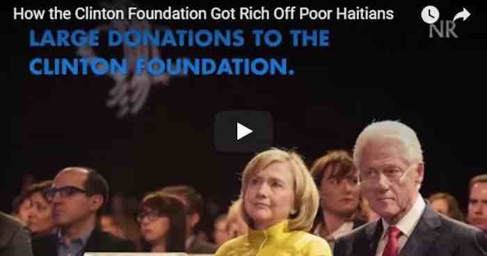 Trump called Haiti a shithole; the Clintons bilked millions out of it