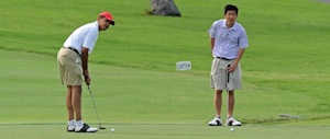 President who couldn't meet with NATO chief spends weekend golfing with oil bigwigs