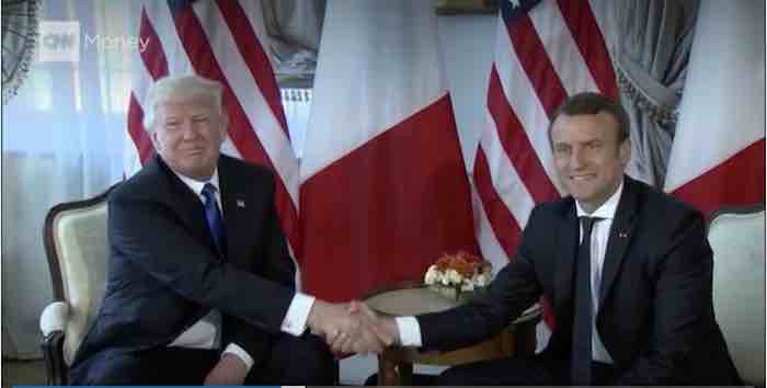 France’s Macron: I’m really enjoying my special relationship with Donald Trump
