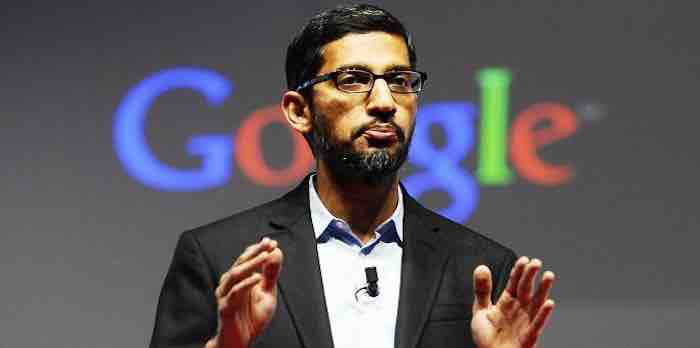 Google CEO to employees: Maybe we need to try to be nonpartisan, you think?