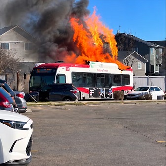 Calgary Bus Fire: 3 Dead, At Least 10 Injured After Two Transit Buses Collide Near Saddletowne Station