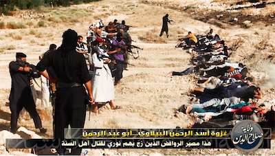 Scenes like this ISIS execution remind Israelis of the Nazi genocide