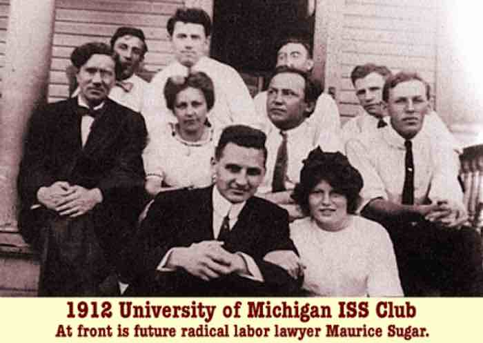 The University of Michigan ISS Chapter, pictured above as it was in 1912