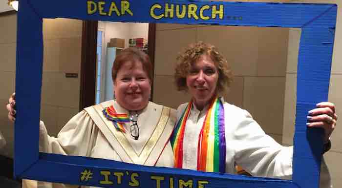 LGBTQ activists use leftist tactics to split a church