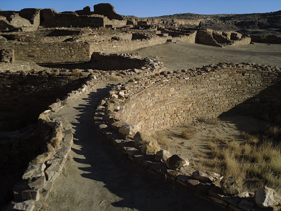 The Ruins of Chaco Canyon in Northwest New Mexico