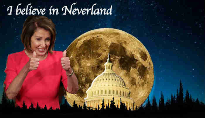 Nancy Pelosi’s Forever Impeachment  Lives in NeverLand