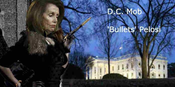 Nancy Pelosi’s Overriding Obsession With Bullets