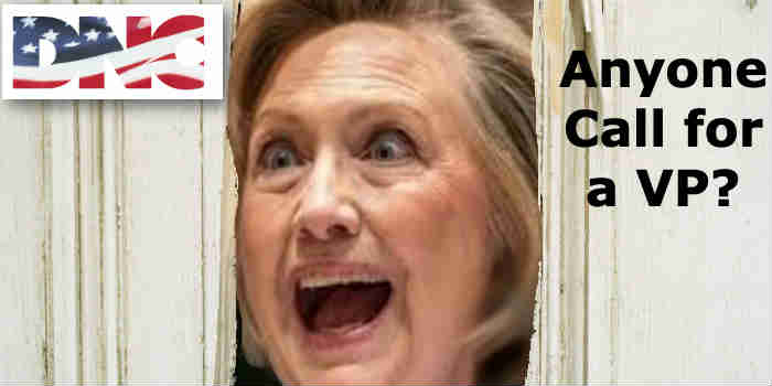 Hillary Clinton door crashing VP