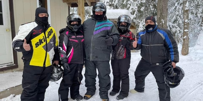 Ontario’s Premier Doug Ford was spotted on a snowmobile trail