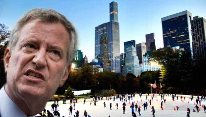 Angry Parents of Skaters Force Mayor de Blasio Off Their Ice