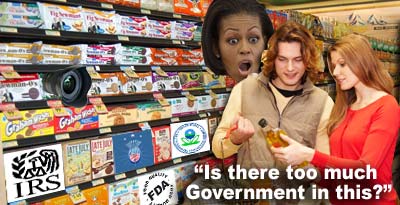 Supermarket Alert: Michelle Obama on the nutrition label