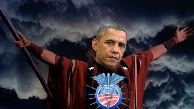Obama working to supplant God, Obamacare