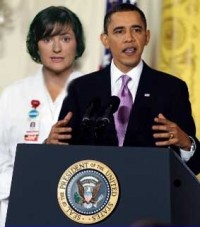 Sandra Fluke, Obama, photoshop