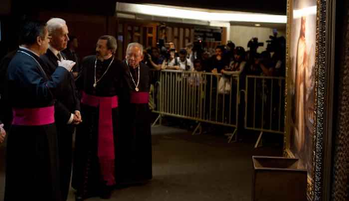 Vice President Joe Biden Visits The Basilica of Our Lady of Guadalupe in Mexico City