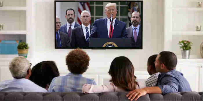 Thanks To Dems & Media, Citizenry Now COALESCING At Home