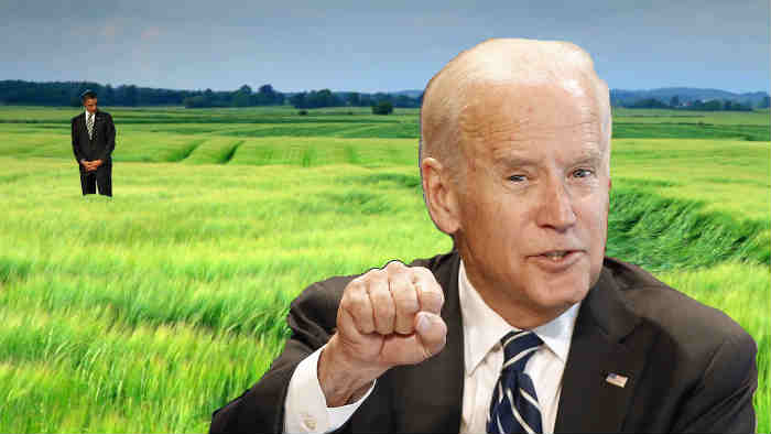 What’s Up With Obama ‘Silently’ Standing Behind Joe Biden?