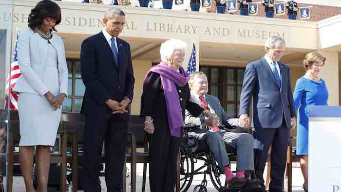 The strange dedication of the George W. Bush Presidential Center and the day after