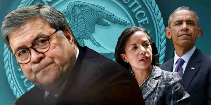 Barr’s Exposés of Susan Rice, Cutting Obama Off At The Knees