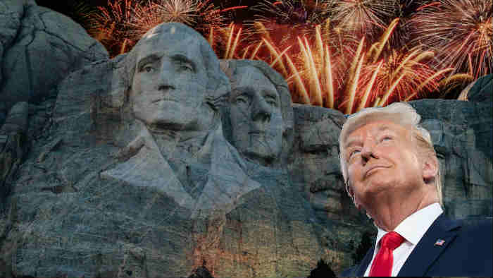 President Trump, Mount Rushmore