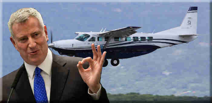 Cessna 208 Caravan de Blasio’s Personal Boy Toy?