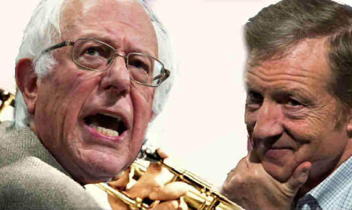 People like you and Me, Leave it to us Millionaires, Sanders, Steyer