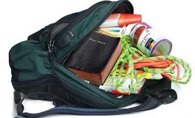 Bring a Bible in your ‘Bug-out’ Bag