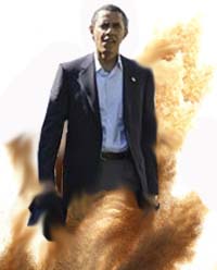 Obama the Sandman  CFP Photoshop by Brian Thompson