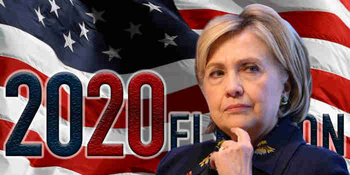 Hillary Clinton Makes Election 2020 ALL ABOUT HER