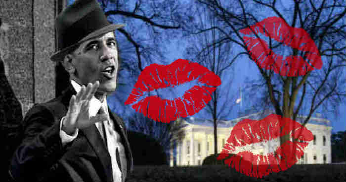 The Fine Art of Biden, Obama and Clinton Keister Kissing