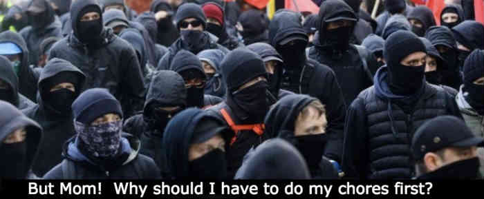 Though you will get no warning from the MSM, count on the masked anarchists in a revved-up protest coming soon to a town near you.