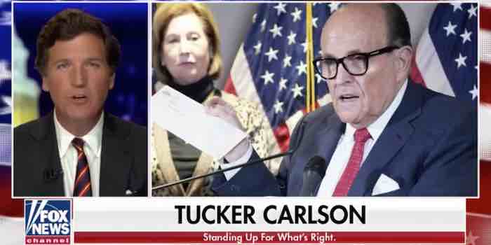 Tucker Carlson Uses Fox ‘Royal We’ To Smear Sidney Powell