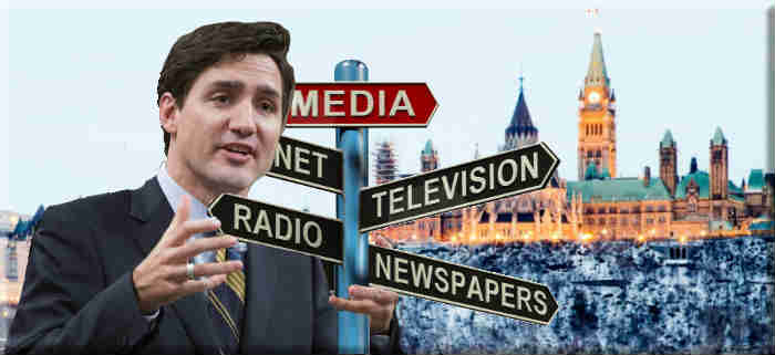 Canada Prime Minister Justin Trudeau Buying the Media In Time for 2019 Election