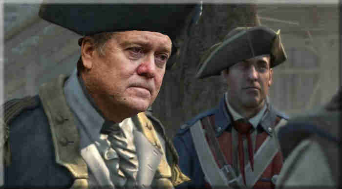 STEVE BANNON IS A BACK-STABBING BENEDICT ARNOLD