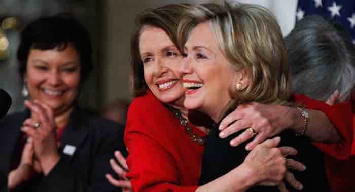 The GOP's Silver Linings: Pelosi and Clinton