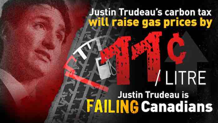 Fill up your gas tank! The Trudeau carbon tax hits Ontario on Monday