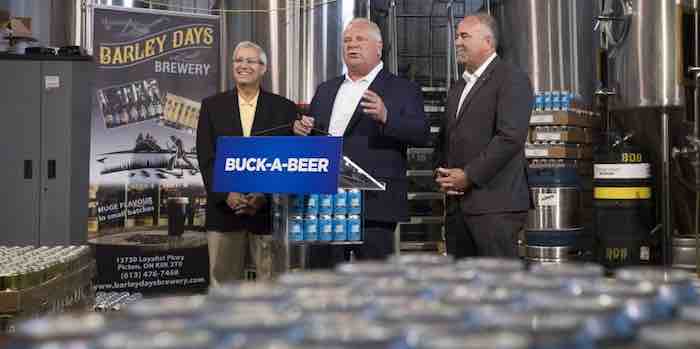 Better for Ford to lower beer tax than minimum price