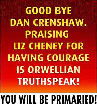 Goodbye Dan Crenshaw