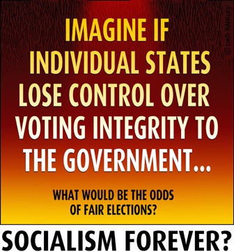 Imagine if Individual States Lose Control Over Voting Integrity to the Government