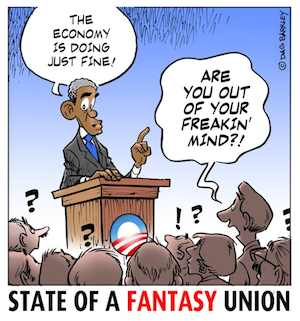 Obama's State of Fantasy Union
