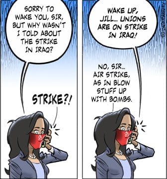 Biden and the Strike in Iraq