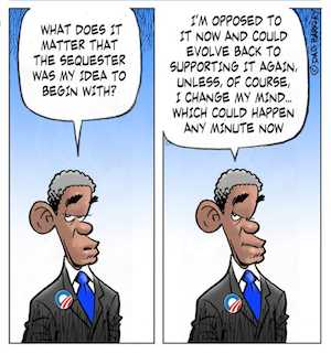Obama and his Sequestration