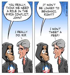Obama, Kerry and the War in Syria