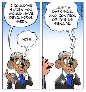 Obama and Harry Reid