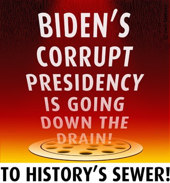 Biden's Corrupt Presidency Is Going Down The Drain!