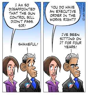 Obama, Pelosi and the Gun Bill 