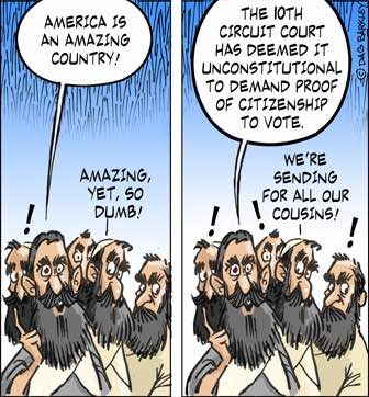 10th Circuit Court: Unconstitutional to Demand Proof of Citizenship to Vote