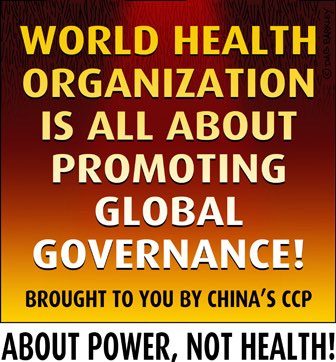 World Health Organization is all about Promoting Global Governance