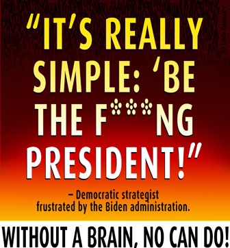Be the President:  Without a Brain, No Can Do!