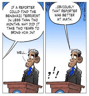 Obama and the Capture of the Benghazi Terrorist