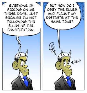 Obama and the Rules of the Constitution